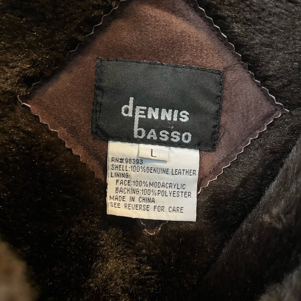Dennis Basso Leather Jacket
